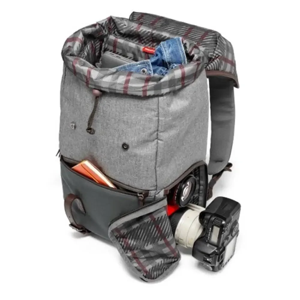 Manfrotto Gray Windsor Camera and Laptop Backpack